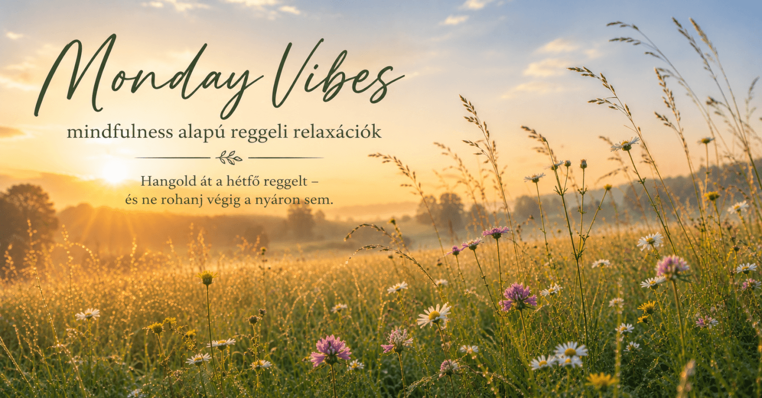 🌿 Monday Vibes – reggeli relaxációk (3 alkalom)