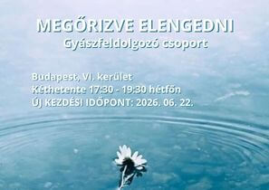 Megőrizve elengedni – 12 alkalmas gyászfeldolgozó csoport