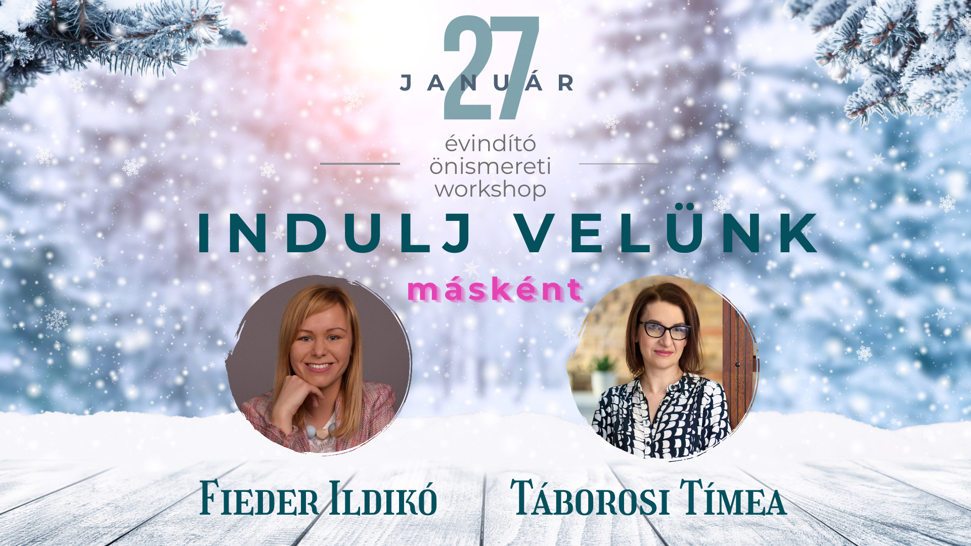 INDULJ VELÜNK MÁSKÉNT – ÉVINDÍTÓ ÖNISMERETI WORKSHOP