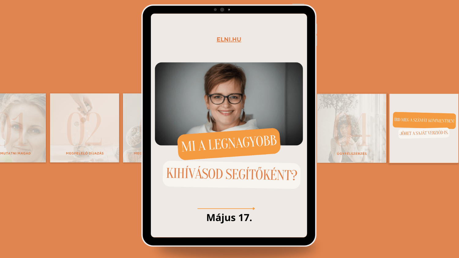 Segítők Segítése Akadálymentesítő Csoport – május 17.